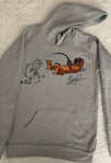 "The Otter" Gray Hoodie