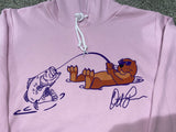 "The Otter" Lilac/Purple Hoodie