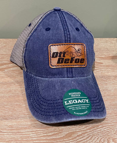Signature Leather Patch Otter Cap